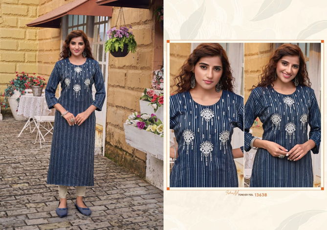 Juliet By Kalaroop 13636-13639 Designer Kurtis Catalog